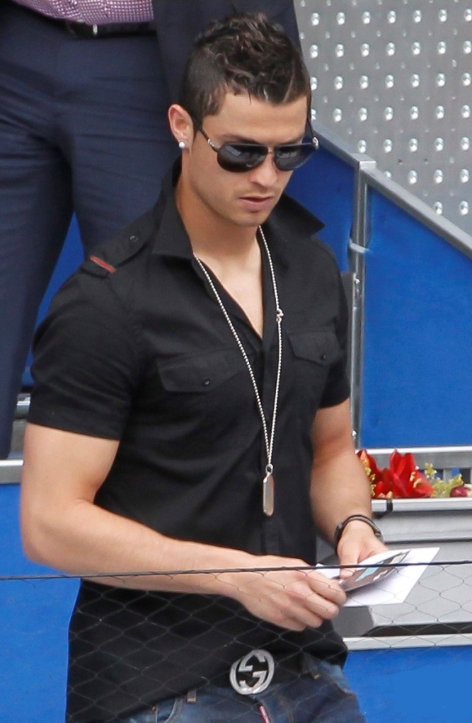 CR7 at Madrid Open